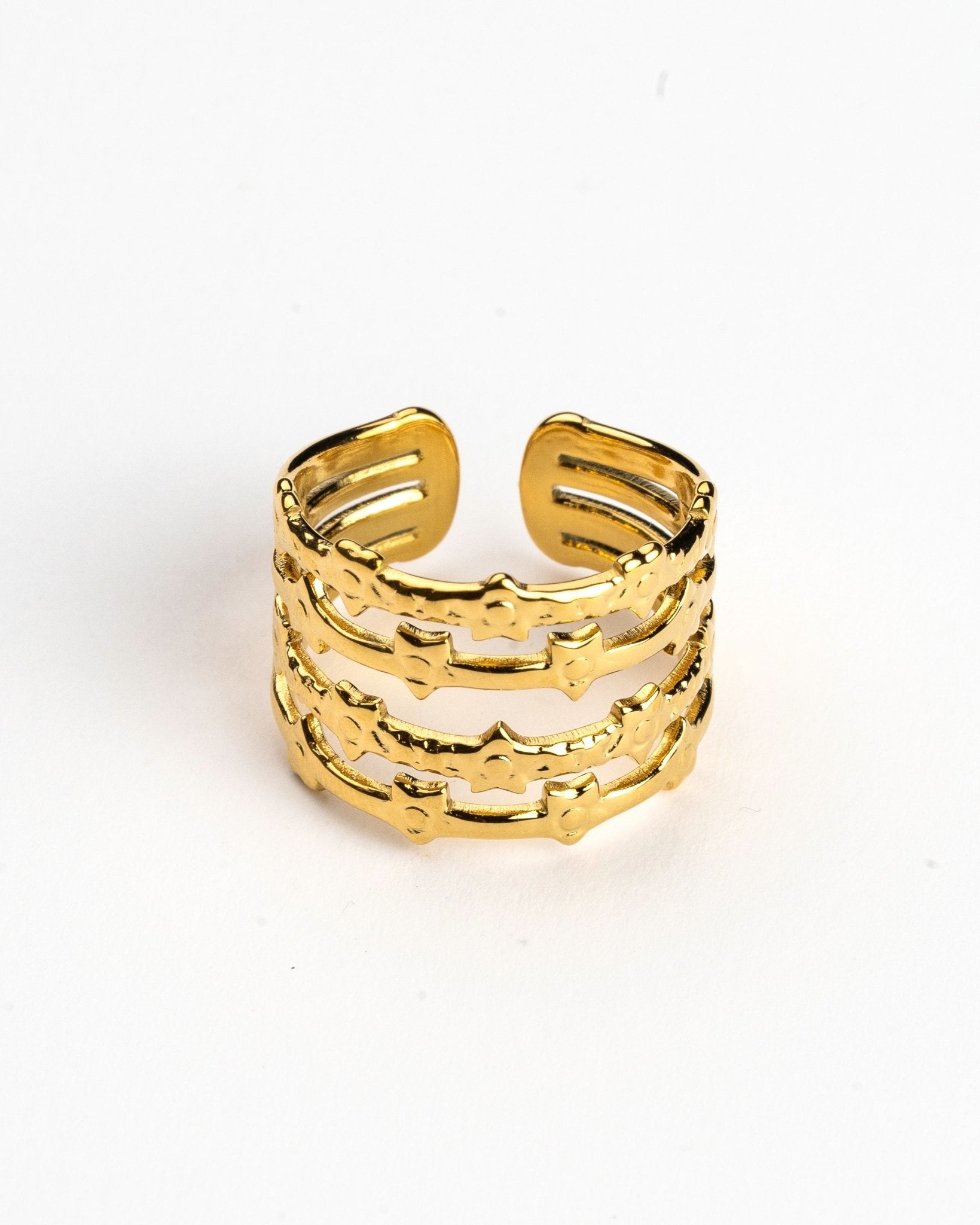 Anillos - Anillo golden stars - Everyday jewels to inspire | TAGSS