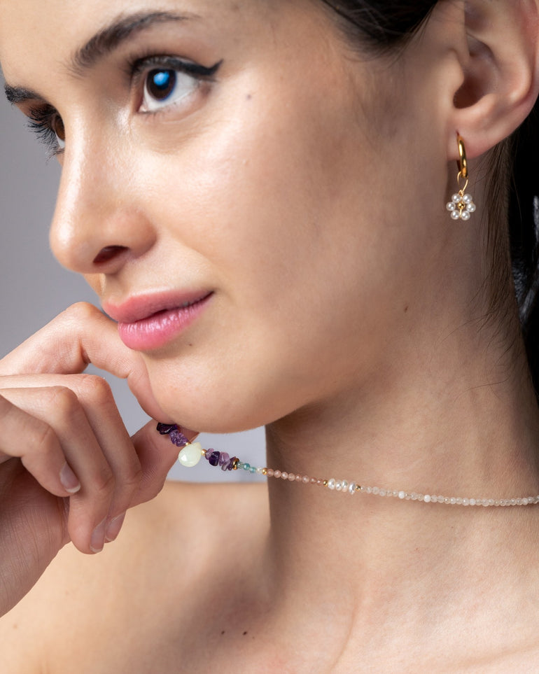 Collares - Collar multicolor natural stones - Everyday jewels to inspire | TAGSS