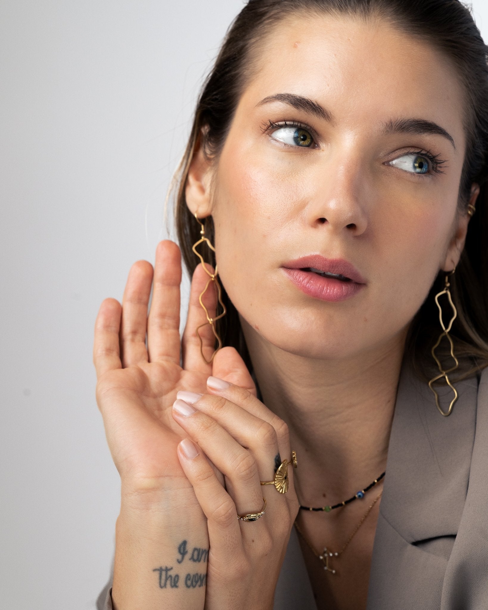 Pendientes - Pendientes melting hoops - Everyday jewels to inspire | TAGSS